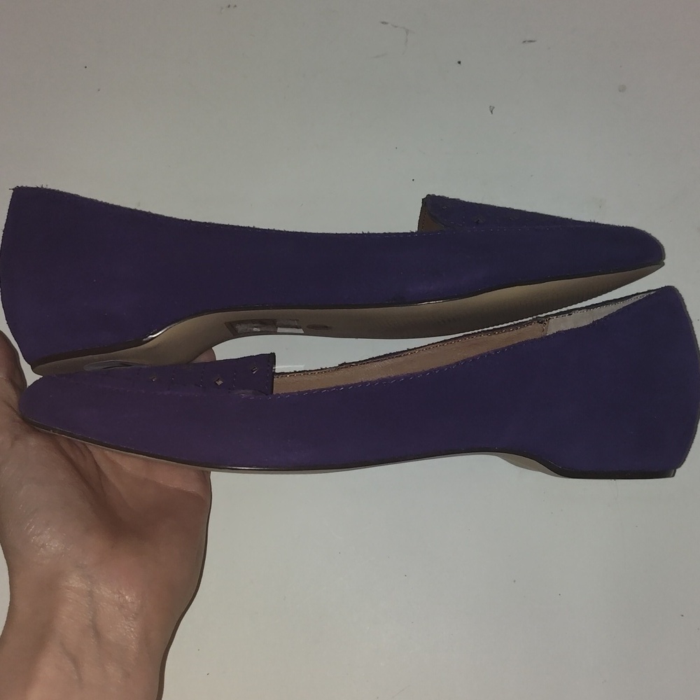 DV by Dolce Vita Purple Suede Lake Flats Size 10 - Picture 8 of 10